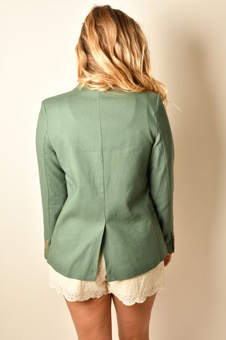 EVAN LINEN BLAZER