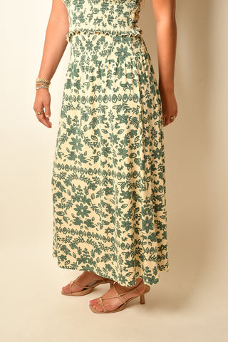 LEYA TERA PAISLEY MAXI SKIRT