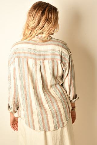 THE PERFECT STRIPE BUTTON + colors