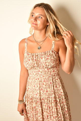 MINDY FLORAL MAXI DRESS