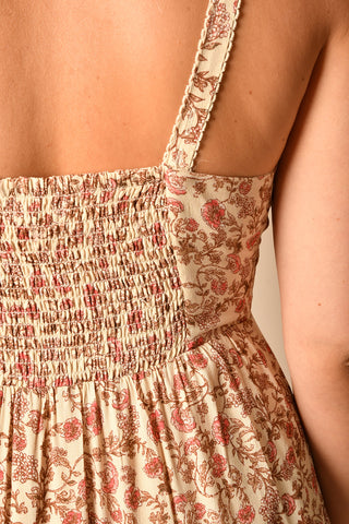 MINDY FLORAL MAXI DRESS