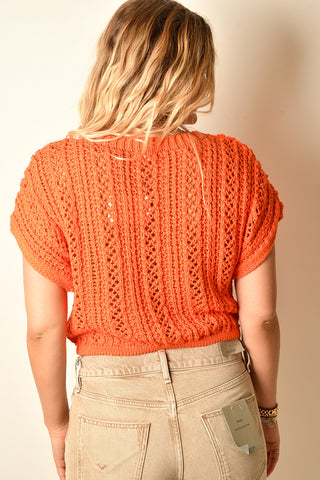BALLAST CROCHET SWEATER TOP