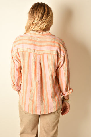 THE PERFECT STRIPE BUTTON + colors