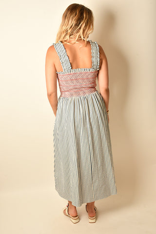 STRIPED SUMMERTIME DRESS