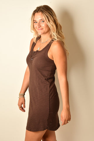 HENLEY TANK DRESS