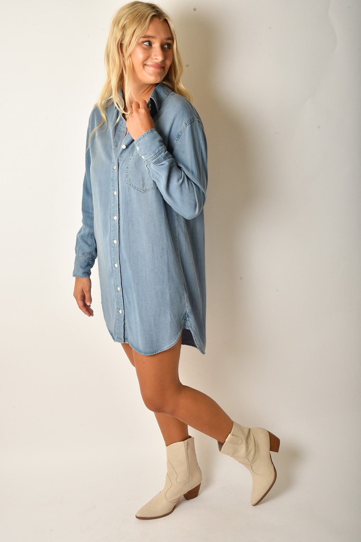 DOVER CHAMBRAY DRESS