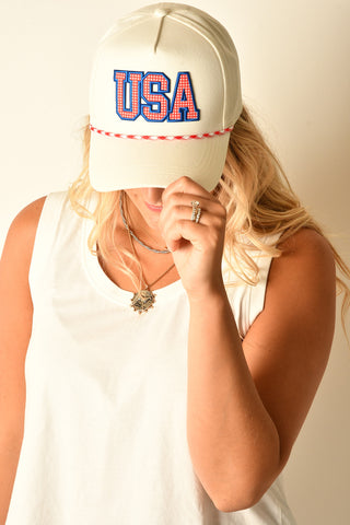 USA ROPE HAT