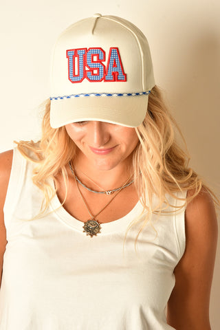 USA ROPE HAT