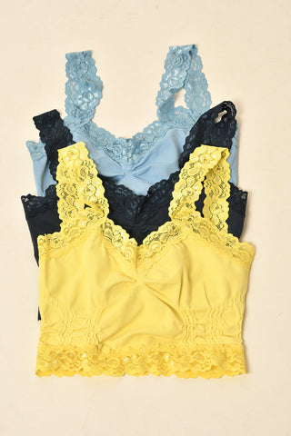 LUXE LACE SEAMLESS BRALETTE
