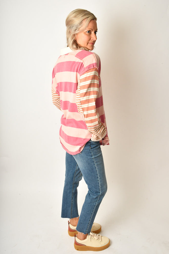 ASTER STRIPE TEE