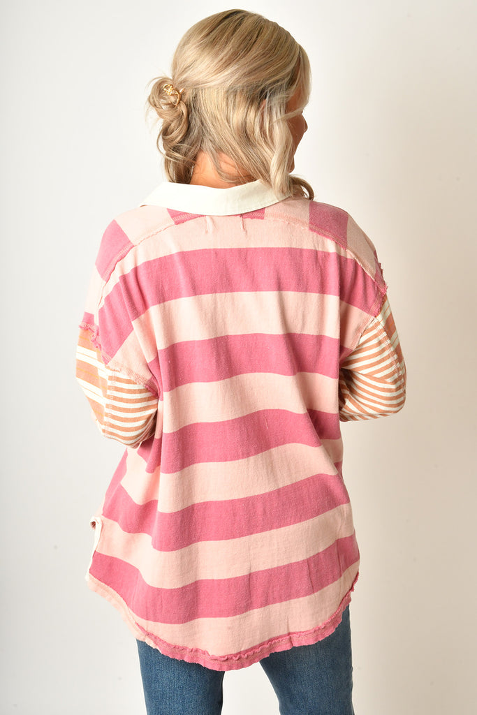 ASTER STRIPE TEE