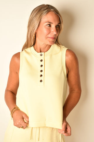 MARLA BUTTON PLACKET TANK