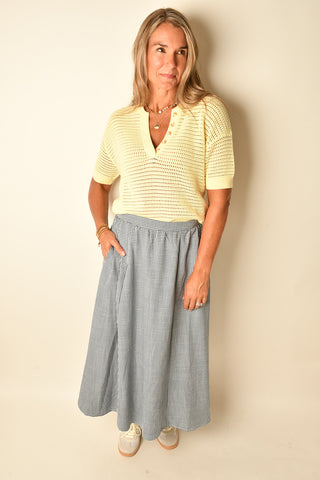 WYLDA GINGHAM SKIRT