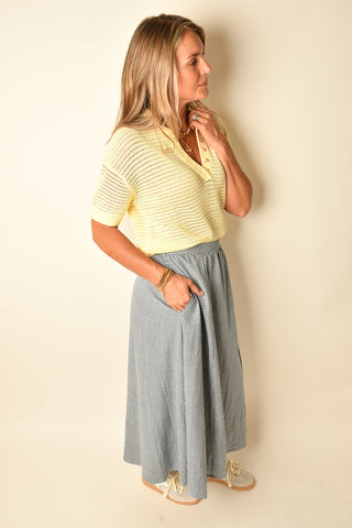 WYLDA GINGHAM SKIRT