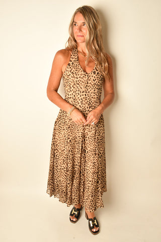 MYRA CHEETAH DRESS