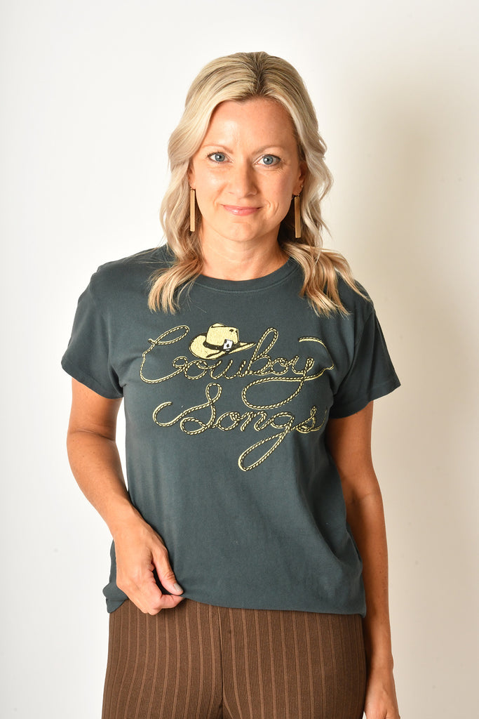 COWBOY SONGS TEE