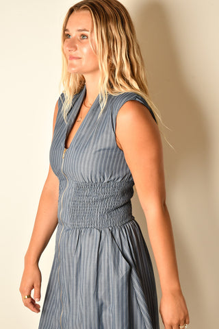 SKYE ZIP FRONT DRESS