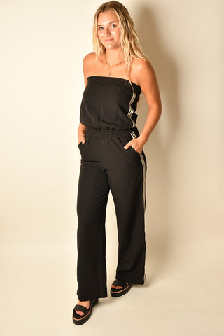 JAGGER STRAPLESS JUMPSUIT