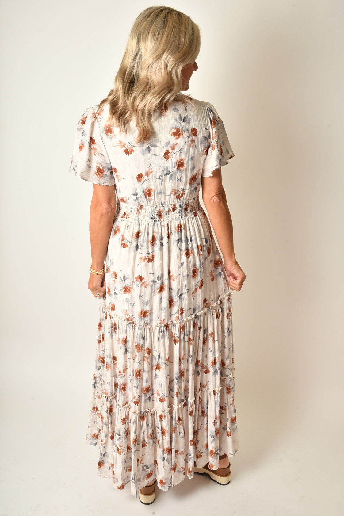 COPPER BLOSSOM EDEN DRESS
