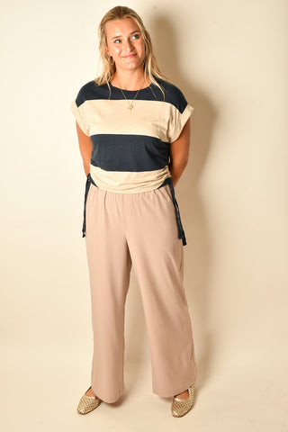 ALL DAY RUCHED TEE