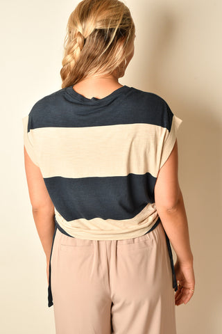 ALL DAY RUCHED TEE
