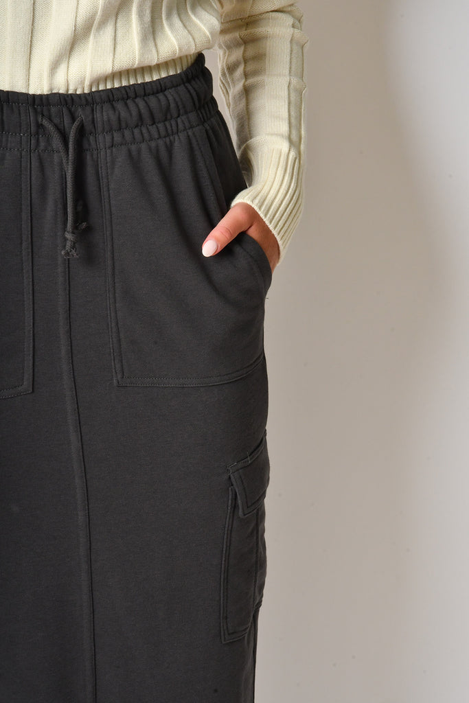 SOFT CARGO MAXI SKIRT