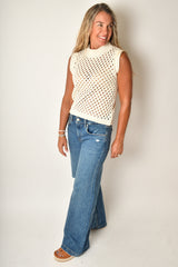OPEN WEAVE SHELL