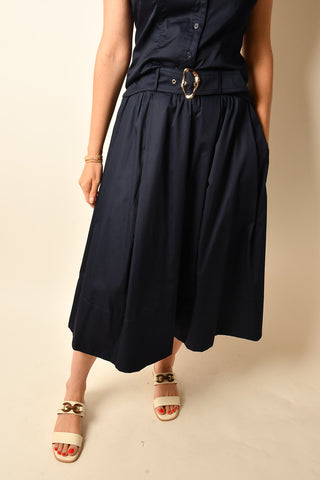SOPHIA BELTED SKIRT