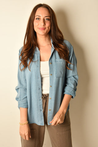 THE PERFECT TWILL BUTTON DOWN