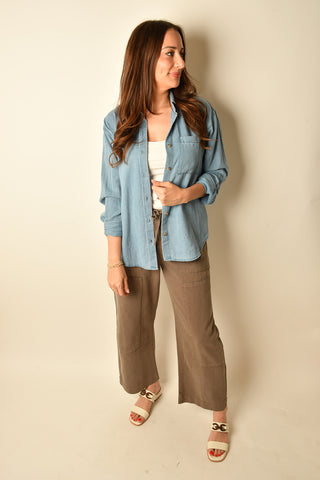 THE PERFECT TWILL BUTTON DOWN