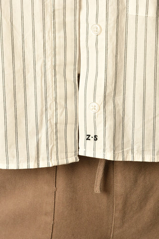 FAVORITE STRIPE BUTTON UP