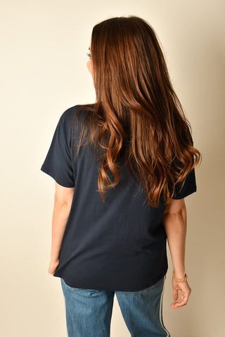BEACH CONTRAST BOYFRIEND TEE