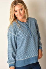 APOLLO STRIPED SWEATSHIRT