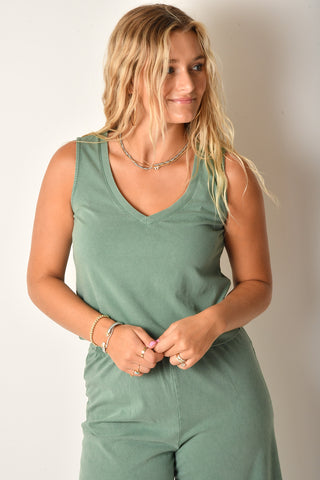 SLOANE V-NECK TOP + colors