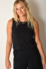 SLOANE JERSEY MUSCLE TANK