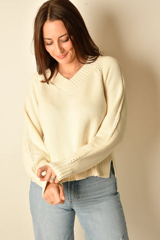 STRATTON V-NECK SWEATER
