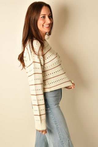 DARBY STRIPE SWEATER