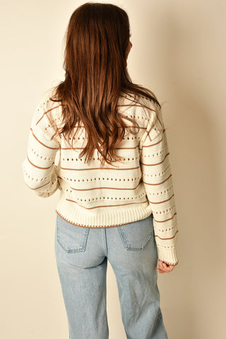 DARBY STRIPE SWEATER