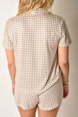 AMY GINGHAM TOP