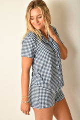 AMY GINGHAM TOP