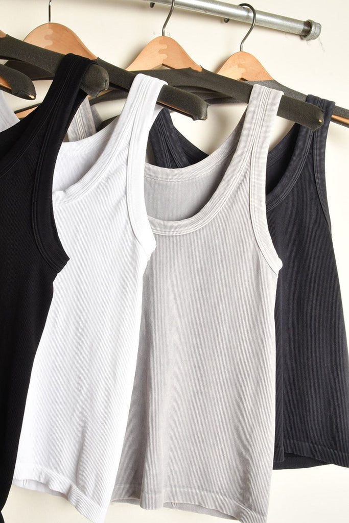 VINTAGE REVERSIBLE RIB TANK