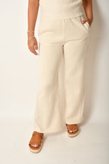 INSET WIDE LEG JOGGER
