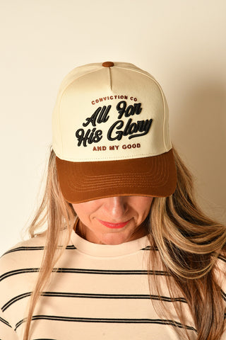 ALL FOR HIS GLORY CAP