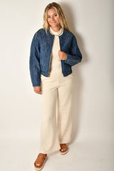 QUILTED BOMBER JACKET