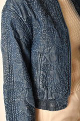 QUILTED BOMBER JACKET