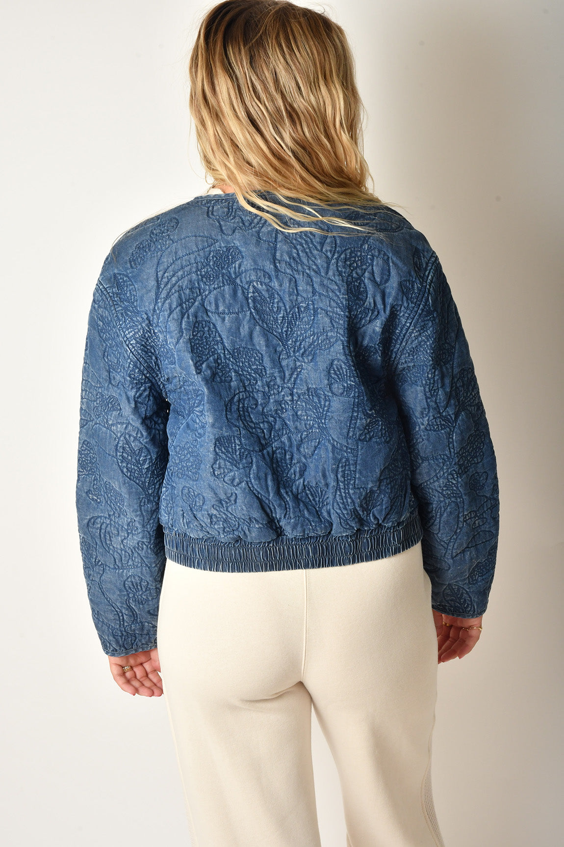 QUILTED BOMBER JACKET