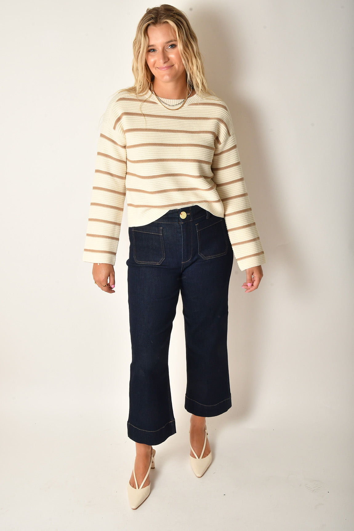 OTTOMAN STRIPE SWEATER – jb and me