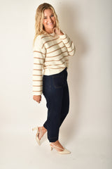 OTTOMAN STRIPE SWEATER