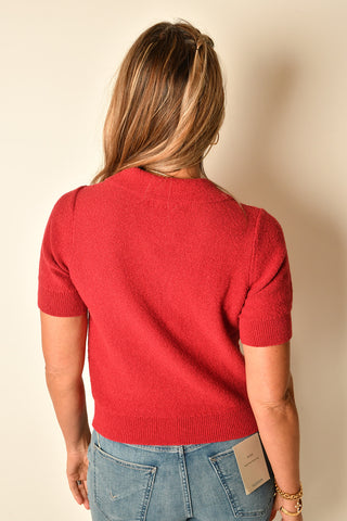 TATUM JOHNNY COLLAR TOP
