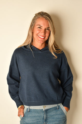 GRAYSON KNIT HOODIE